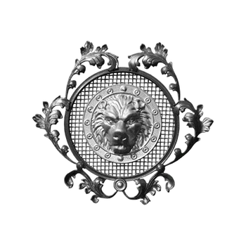 Лев в кустах 590х120х550