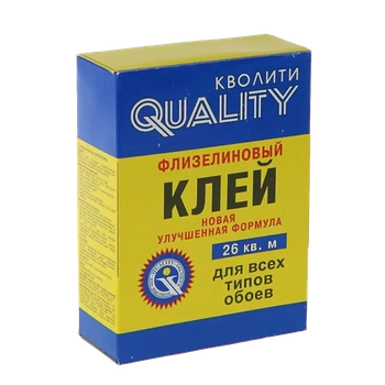 Клей обойный QUALITY 200 г универсальный(коробка)