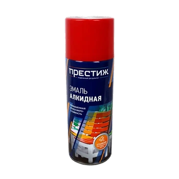 Престиж эмаль аэрозоль алкидная красное вино 425 мл RAL 3005