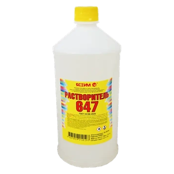 Растворитель 647 1,0 л Ясхим