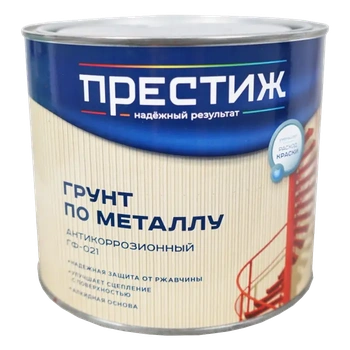 Грунт Престиж ГФ-021 красно-коричневый 1,9 кг