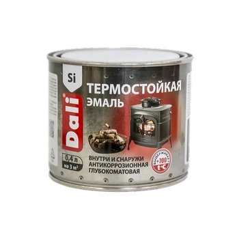 Dali эмаль термостойкая 0.4 л серебро Рогнеда