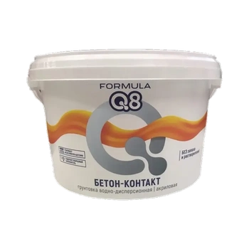 Грунт Бетон-контакт FORMULA Q8 вд полиакр 6 кг