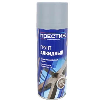 Престиж грунт аэрозль алкид универ серый 425 мл