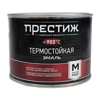 Престиж эмаль термостойкая 700° 0.4 л серебристая