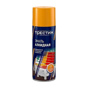 Престиж эмаль аэрозоль металлик серая 425 мл