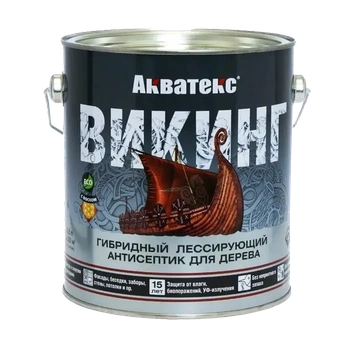 Dali Акватекс Викинг защита-антисепт д/дерева дуб 2,5 л Рогнеда