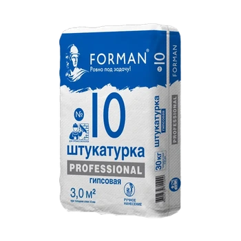 Штукатурка Форман-10 гипсовая 30 кг(50)