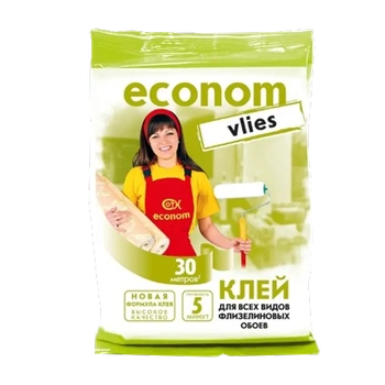 Клей обойный 0,25  кг флизелин ECONOM