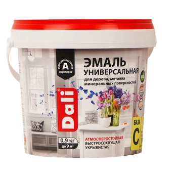 Dali эмаль универ. п/мат база С 0,9 л Рогнеда